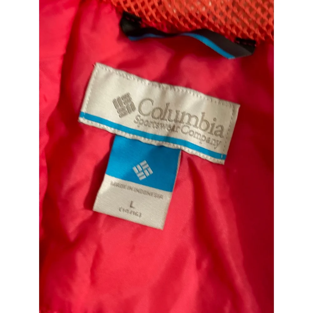 Columbia Youth L/ XL Girls Arcadia Jacket Brand New Pink/Peach Retail $80